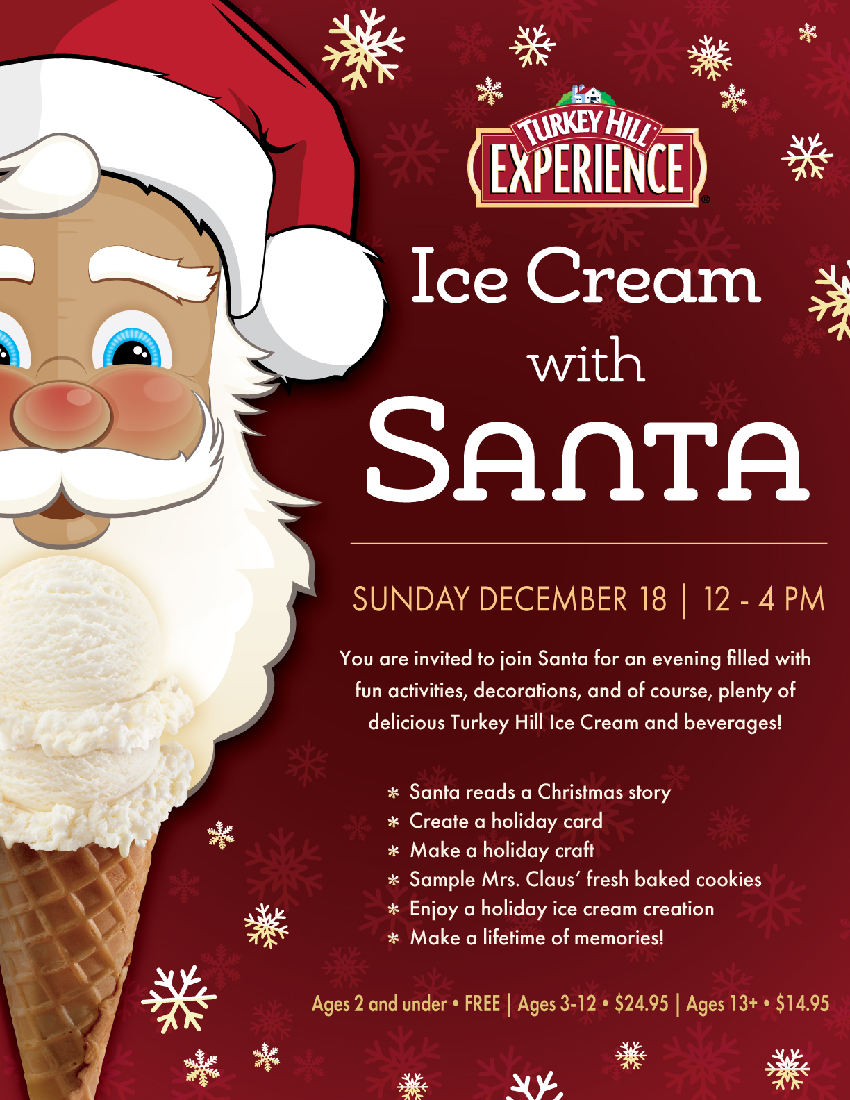 Ice Cream with Santa
